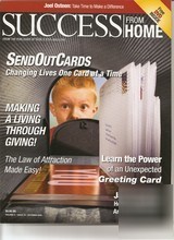 New success from home magazine oct. 2008 sendoutcards 