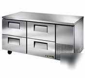 True tuc-67D-4| undercounter refrigerator 4 drawers