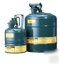 Justrite type i safety can - 3 gallon (green)