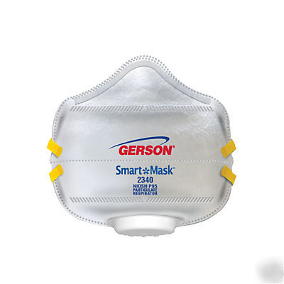 Case of 10 gerson P95 disposable respirator masks 