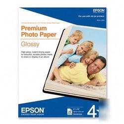 New epson premium glossy photographic papers S041465