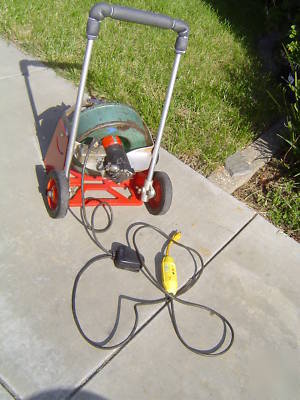 Spartan 100 cable sewer machine drain snake