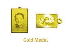 Fusence laser photo booth engraving gold silver charms