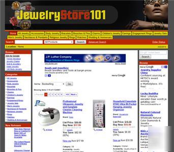 Jewelry store - website business for sale + domain