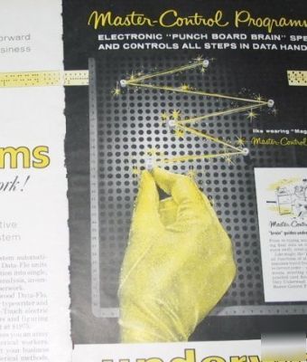 Underwood vintage data computer system -2 1958 ads