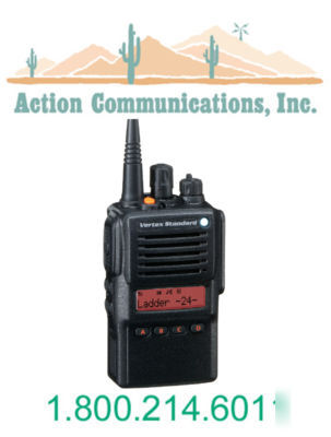 Vertex/standard vx-P824 P25 digital uhf 512CH 5W radio 