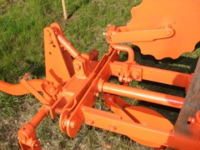 Antique iron allis chalmers two row two way plow