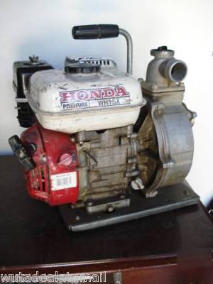 Honda WH15X gas powered high output pressure water pump