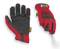 Mechanix wear large red fastfit utility work glove