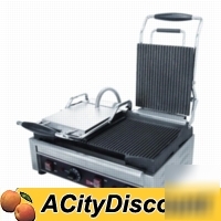 Cecilware double grooved sandwich press panini grill