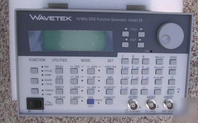 New wavetek model 29 10 mhz dds function generator 