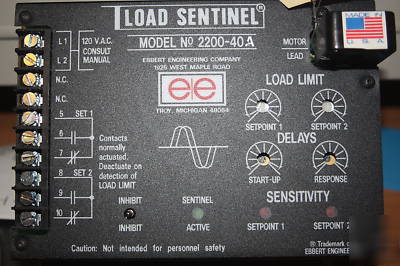 Load sentinel motor monitor