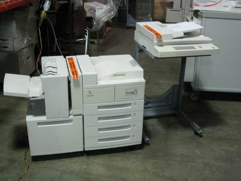 Lot of 2 xerox document centres w/ extras 420DC & 425ST