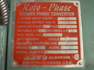 Roto phase rotary phase generator - 1995