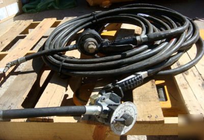 Mixed lot of hose reels & oil pump meters aro graco