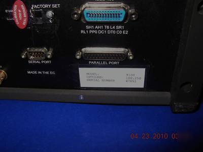 Fluke 9100 calibrator system