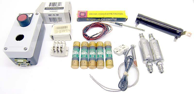 Lot 16 pall filter buss fuse resistor ohmite sensor pfa