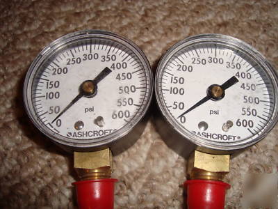 Lot of 14 pressure gauges test gauge psi kpa calibrated