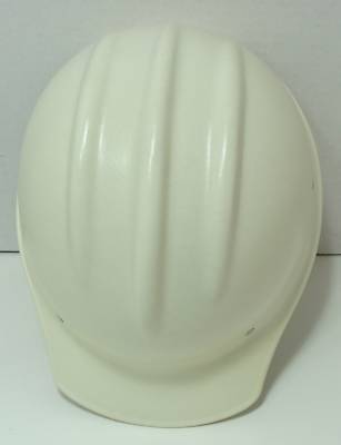 Nice white bullard hard boiled fiberglass hard hat 502