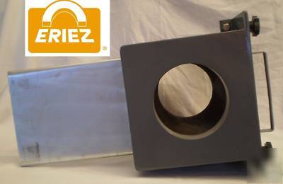 Eriez magnetics 8X8 ms ceramic grate in housing magnet