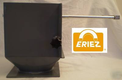 Eriez magnetics 8X8 ms ceramic grate in housing magnet