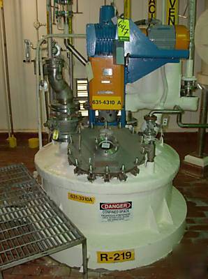 Feldmeier T316 250 gallon stainless steel reactor