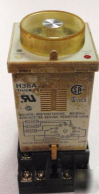 Lot of (3) H3BA_ omron timer relay sensor #H3 __ ba