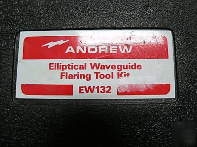 Andrew elliptical waveguide flaring tool kit, EW132