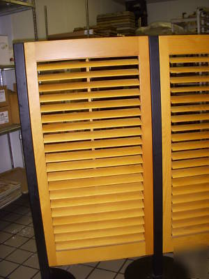 Colonial shutters decorative accent screens or dividers