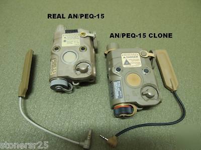 3IN1 peq-15 clone ir/red visible/ir flashlight peq pvs 