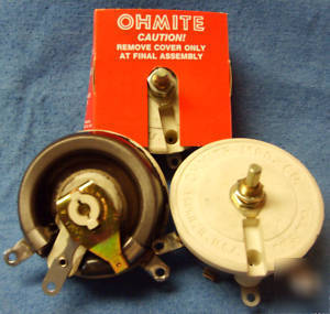 New $16,100.00 + 6 cases- 216 ohmite rheostats RE19607 