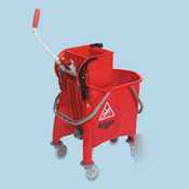 Unger red mop bucket w/ wringer |combr - ungcombr