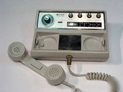 Midland telephone style 23 ch cb radio model 13-884