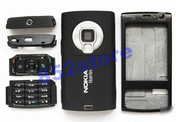 Full housing cover with keypad for nokia N95-3 black