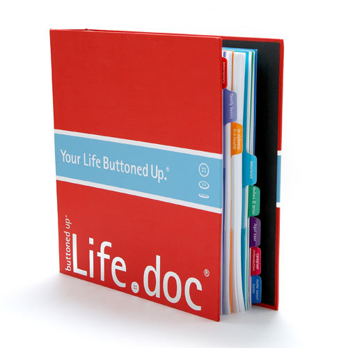 Life.doc organizer by buttoned up