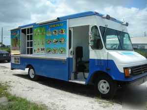 1994 chevy concession truck excellent condition 