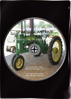 12TH annual antique tractor show dvd video john deere 