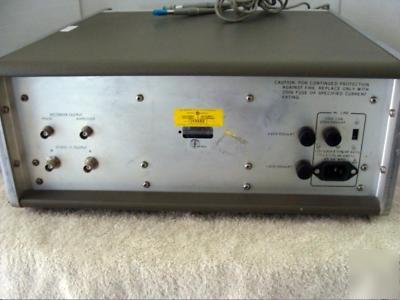 Hp - agilent 8405A vector voltmeter w/probe connector 