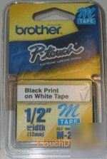 New brother M231 p-touch label tape, m-K231 ptouch