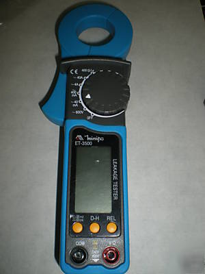 ET3500 ac 40A leakage clamp meter tester 0.01MA