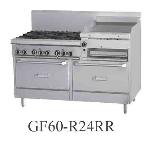 Garland GFE60-6R24RS range, 60