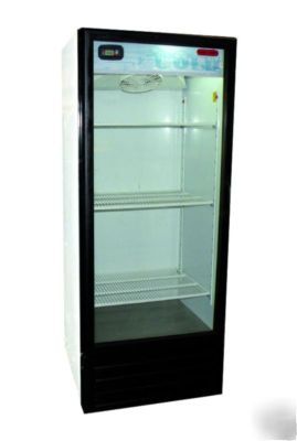 Tor-rey 14 cuft glass door display cooler refrigerator