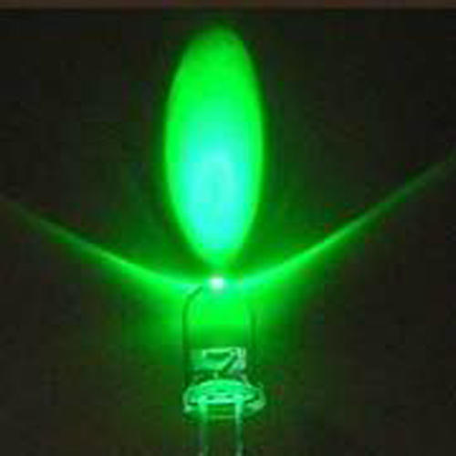 100X 3MM 15000MCD led lamp ultra bright green free ship