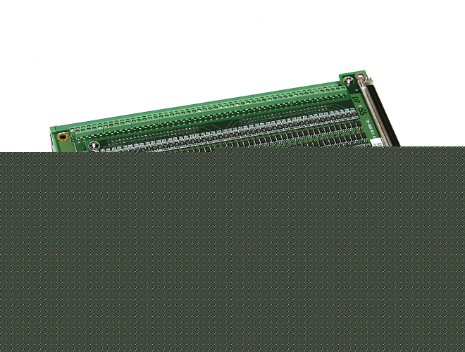 Adlink din-96DI termination board w/ din-rail mounting