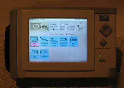 Agilent hp E6000B otdr w/E6003,E6005,E6006,E6007 module