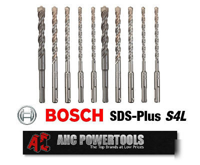 Bosch 10PC sds plus S4L drill bit set 6,8,10,12 x 160MM