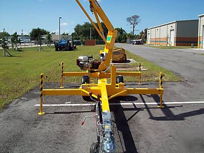 New nifty TM34 40' towable boom lift, , warranty,we ship