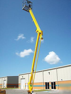 New nifty TM34 40' towable boom lift, , warranty,we ship