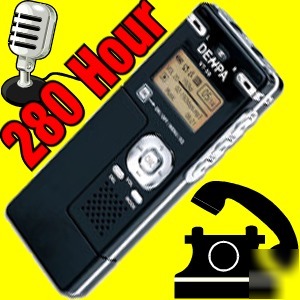 Digital recorder mini phone cell audio voice activated