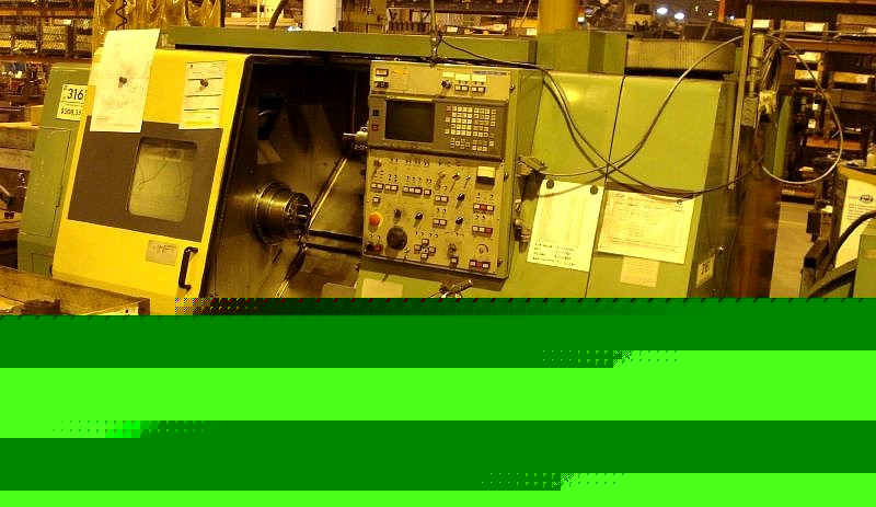 1994 mori-seiki zl-25B/500 4 axis cnc lathe w/fanuc 16T